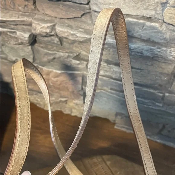 Frye Melissa Shopper Tote Distressed leather Bag -Beige- $358 - Picture 12 of 16